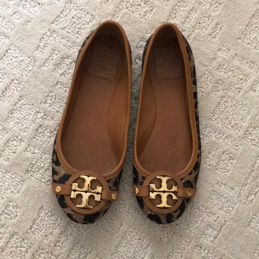 Tory Burch leopard flats